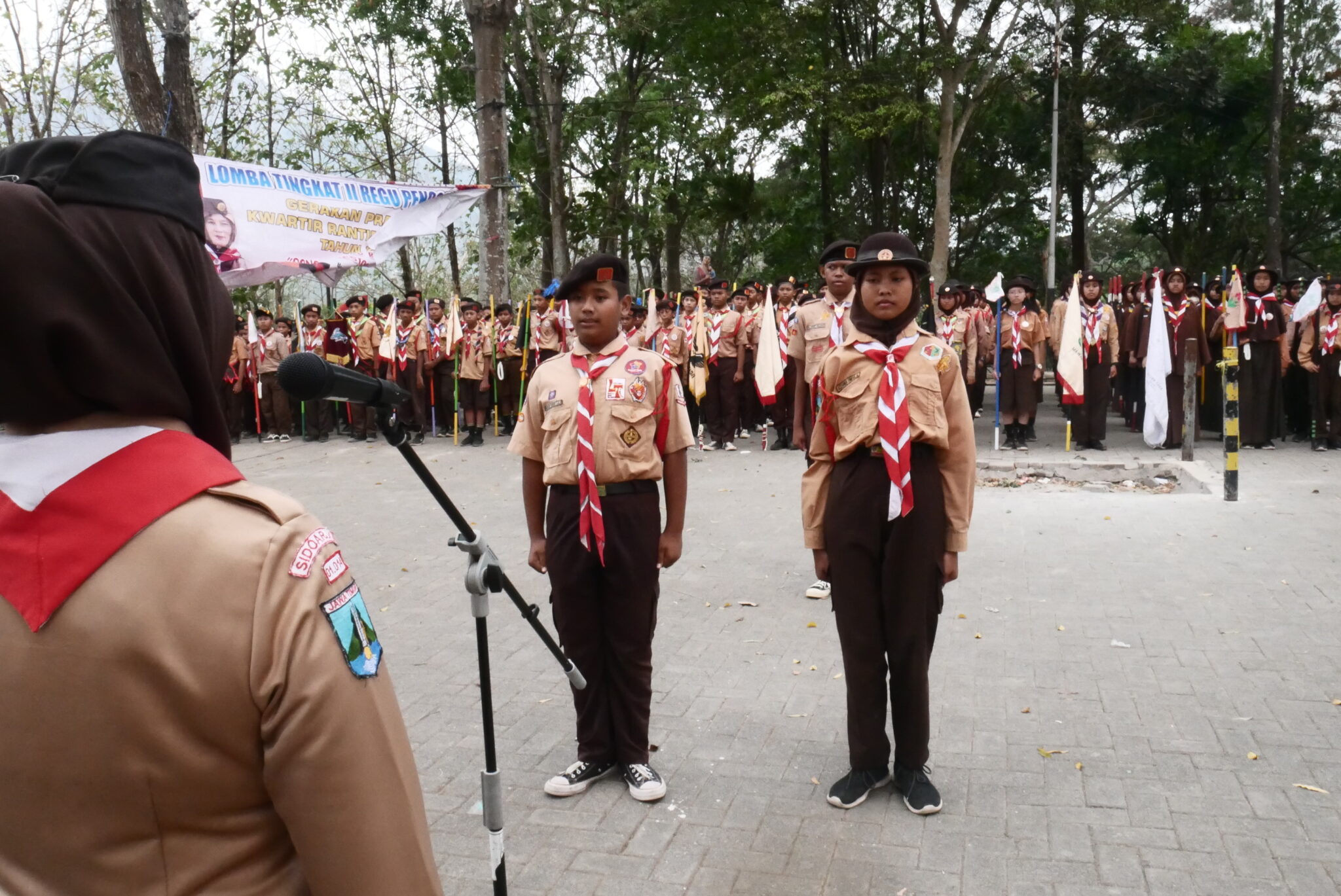 Ajang Kompetisi Dan Prestasi Pramuka Penggalang Kwarran Buduran Adakan