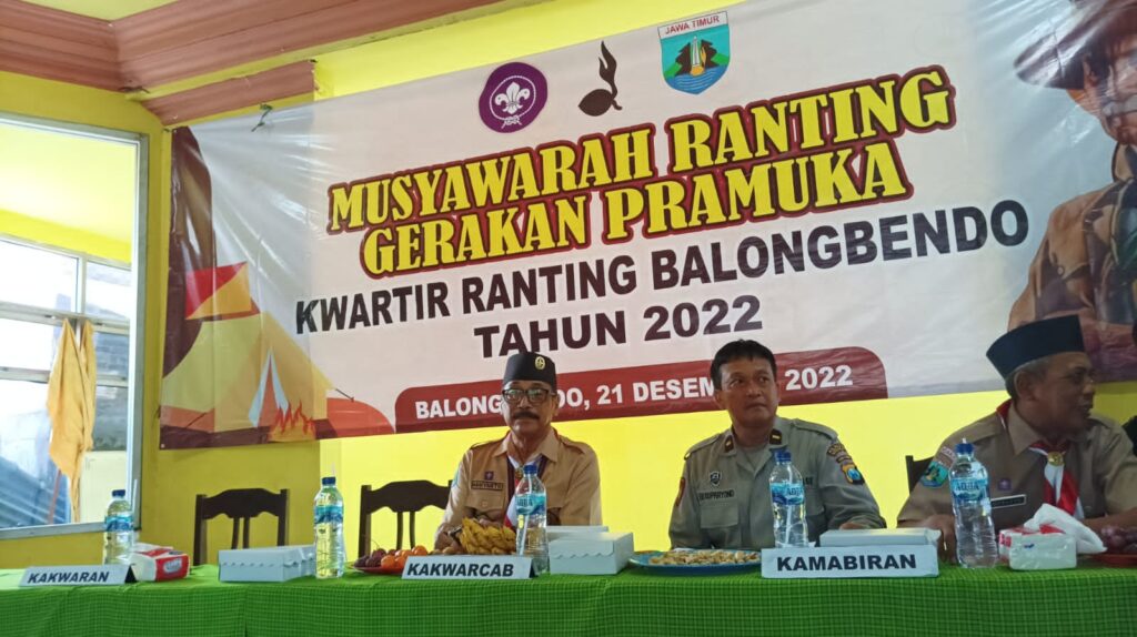 Bawa Perubahan Baru, Kwarran Balongbendo Adakan Musyawarah Ranting ...