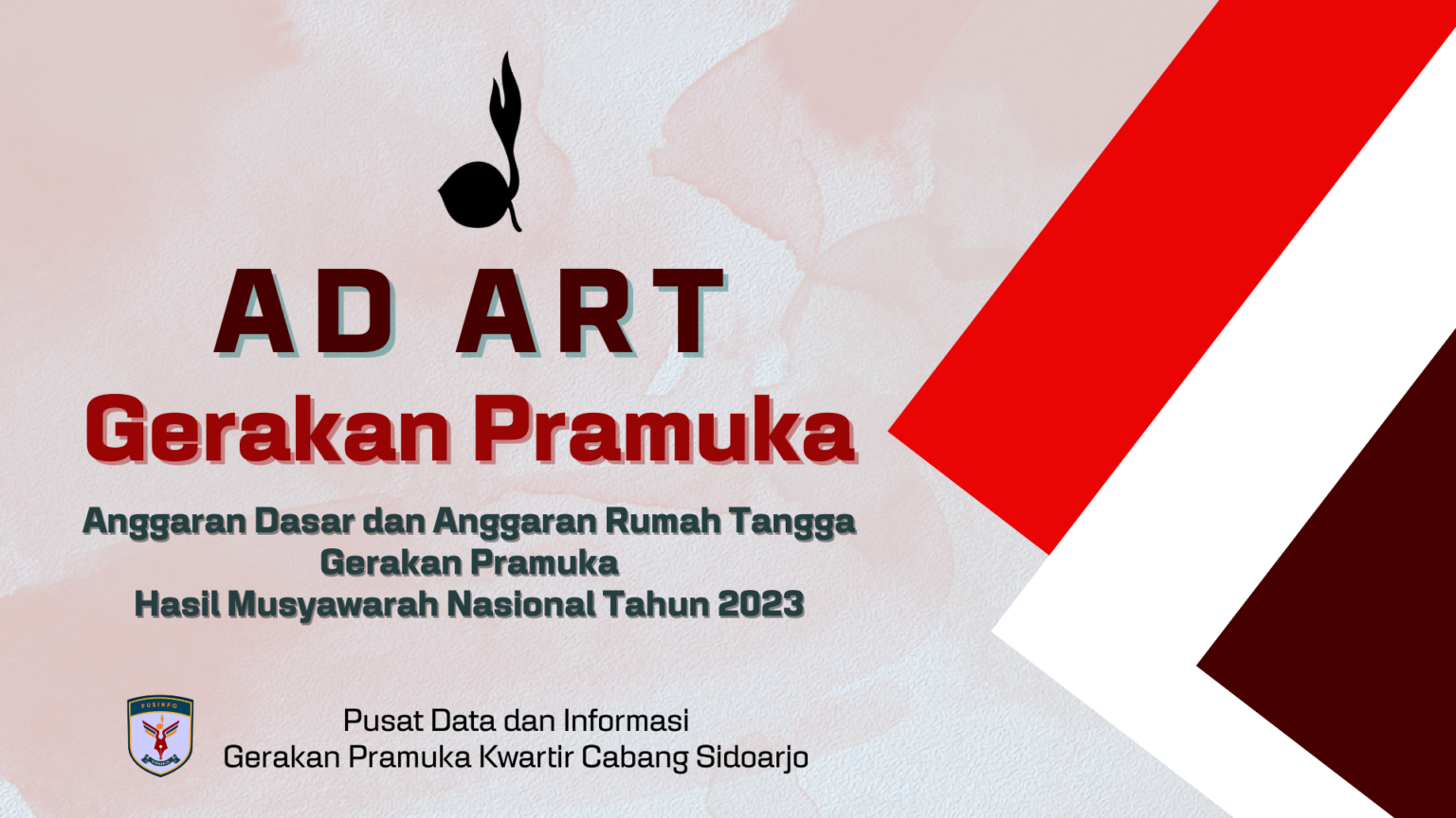 ADART Gerakan Pramuka Hasil Munas 2023 PUSDATIN