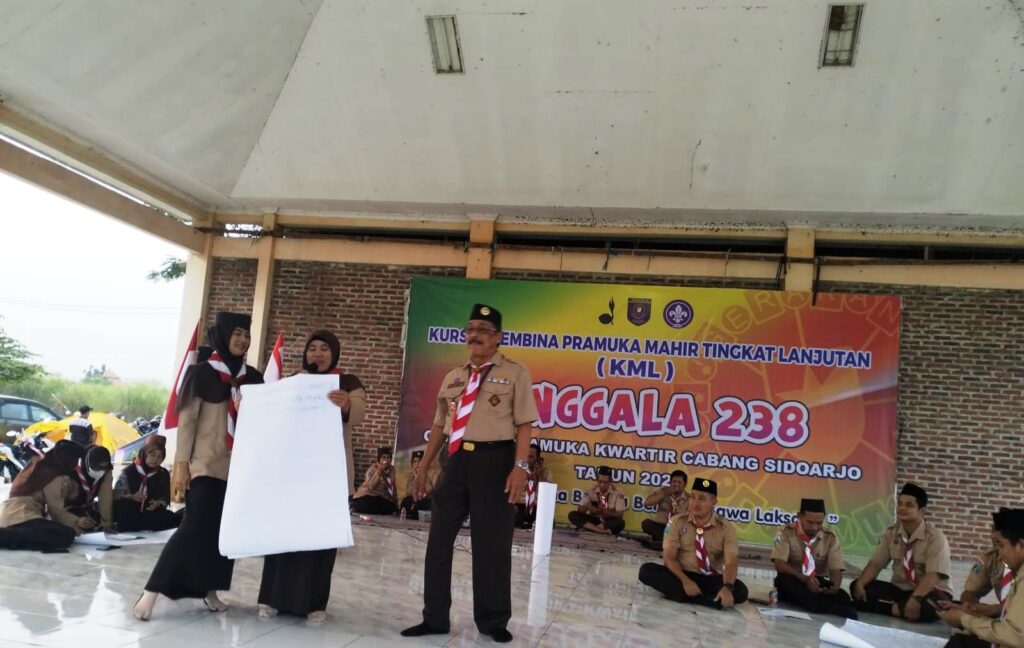 KML-238-Tahun-2025-9-1024x648 Kwarran Jabon Jadi Peserta Terbanyak di KML Jenggala 238 Kwarcab Sidoarjo 2025