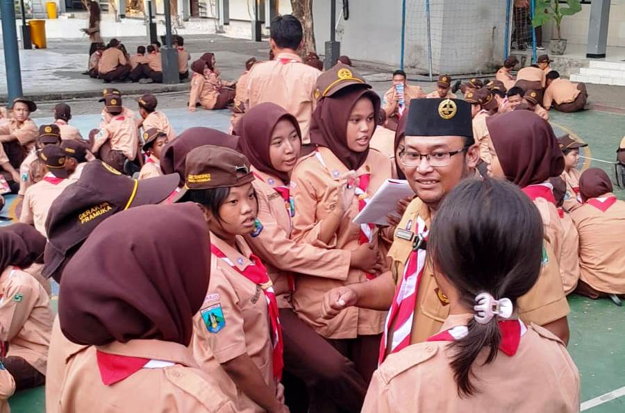PENTA-Senopati-Sedati-3 Tamu Ambalan SMK Senopati: Peserta Didik dikenalkan Pramuka Produktif
