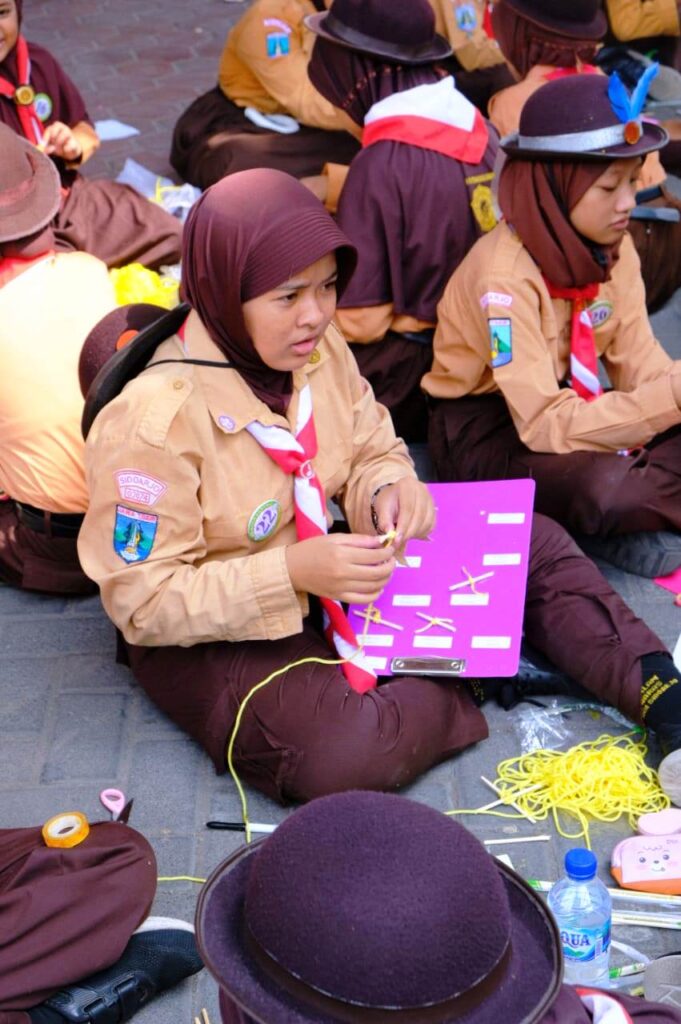 Jesanu-Candi-2025-12-681x1024 Semangat Santri dan Jiwa Pramuka Berkobar di Kegiatan Jelajah Santri 1 SAKO Ma’arif NU Ranting Candi