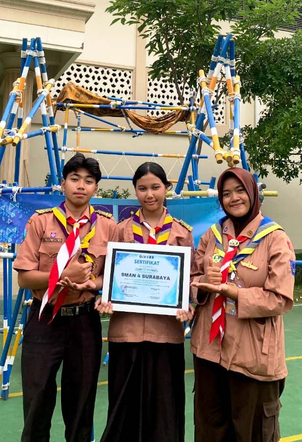 Anjangsana-SMANIVDA-Scout-5 Anjangsana SMA Negeri 4 Sidoarjo Satukan Penegak Sidoarjo–Surabaya, Bangun Jejaring Kolaborasi dan Inspirasi Kepramukaan