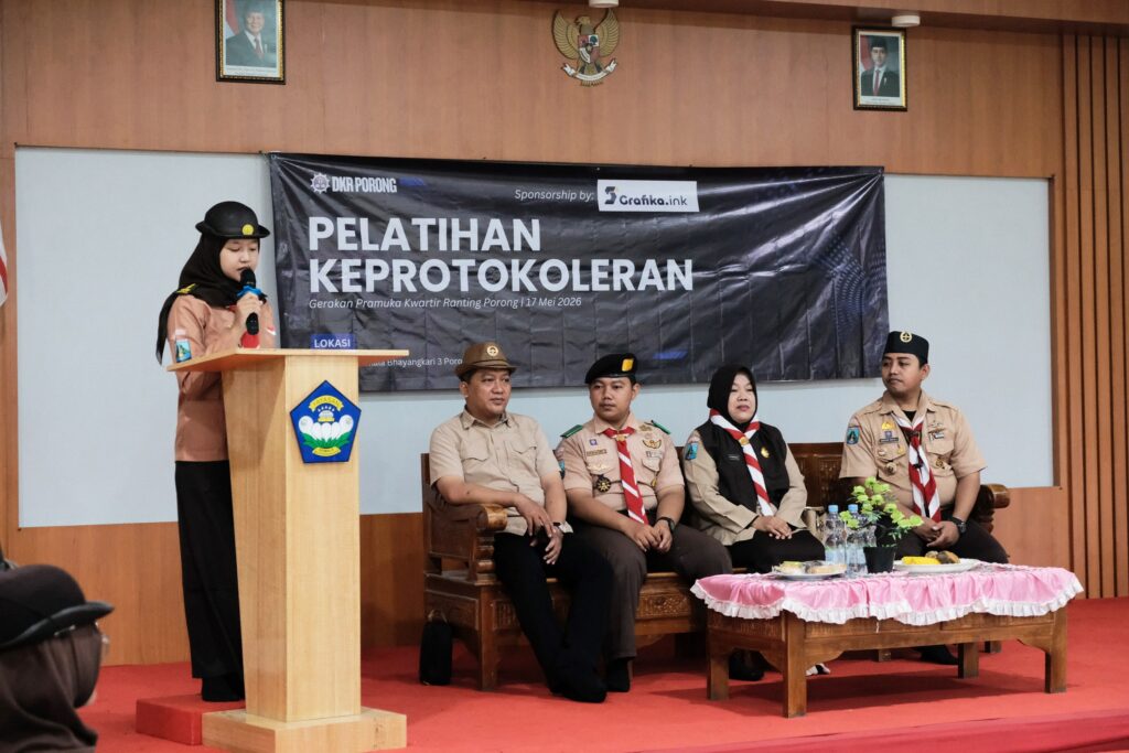 Puma_DSCF1021-1024x683 Kwarran Porong Gembleng Penegak Pramuka Lewat Pelatihan Keprotokoleran