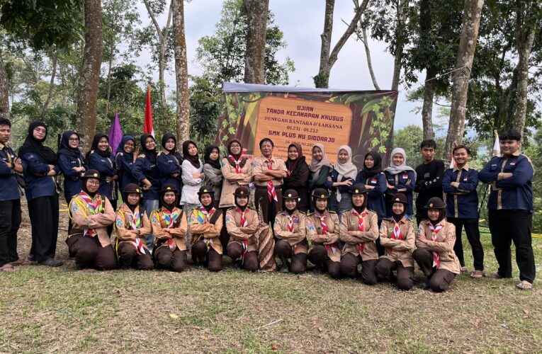Berjalan 2 Kilometer hingga Taklukkan Beragam Ujian, Inilah Perjuangan Pramuka SMK Plus NU Sidoarjo